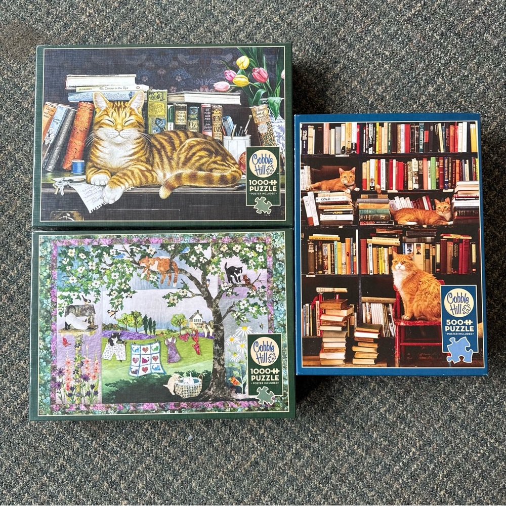 Cobble Hill Cat Puzzles